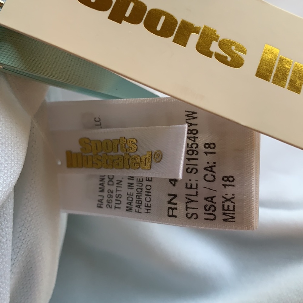 NWT Sports Illustrated Mint One Piece Sz 18 &‎ 20 - Picture 5 of 8